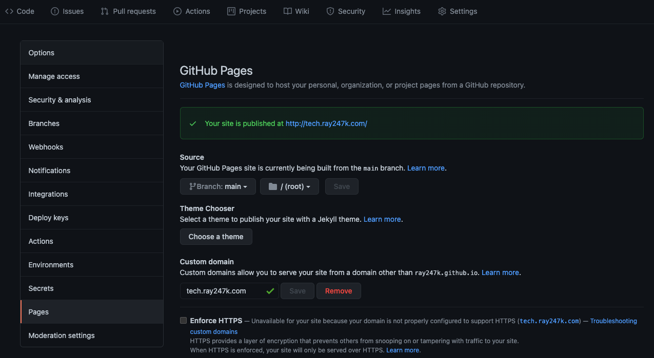 github-page-custom-domain